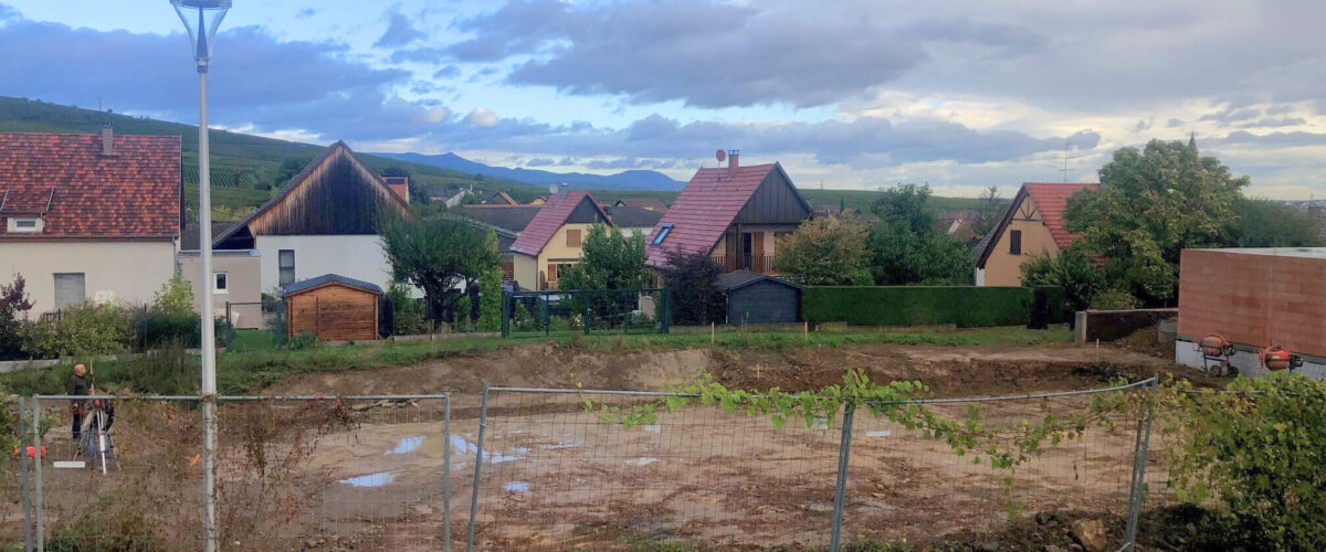 Démarrage travaux : appartements neufs à Wettolsheim ! Sélestat 0