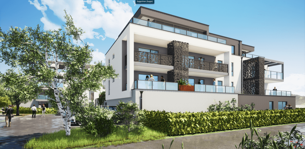 Dernière Opportunité : 4 Pièces Disponible à la Résidence Les Jardins de Jade à Colmar Kingersheim 0