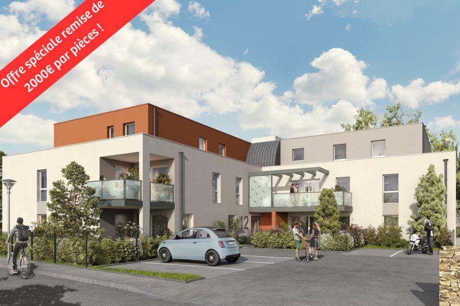 Offre sp&eacute;ciale : remise de 2000&euro; par pi&egrave;ces pour la R&eacute;sidence L’Embl&egrave;me ! Guebwiller