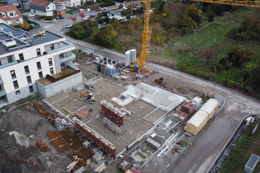 Démarrage travaux pour la Résidence Jardins de Jade ! Wittelsheim