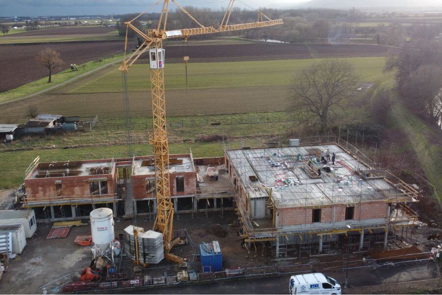Avancement des travaux pour la Résidence Natureo à Ostheim ! Pfastatt