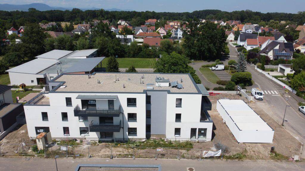 Avancement des travaux de Côté Cour à Holtzwihr Guebwiller 0