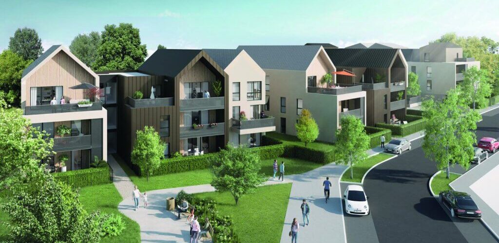 Avancement travaux : aménagement extérieurs en cours à la Résidence Vertuose à Colmar ! Kingersheim 0