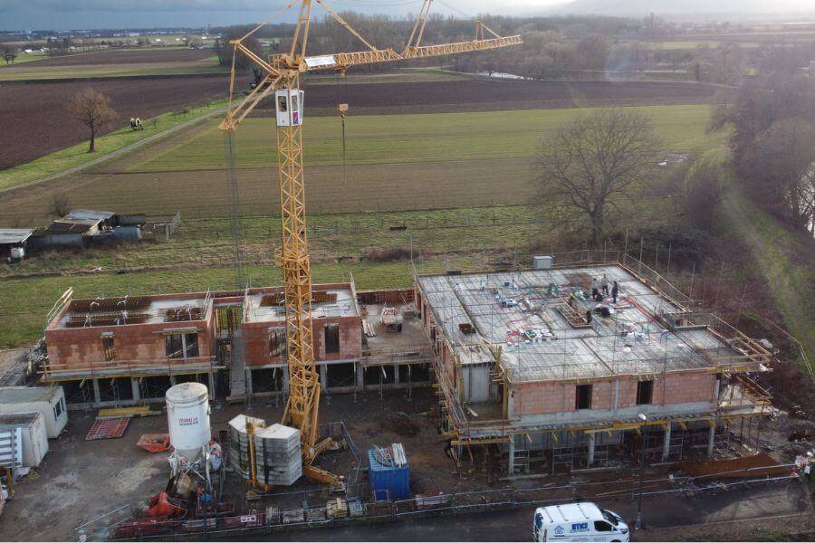 Avancement des travaux pour la Résidence Natureo à Ostheim ! Pfastatt