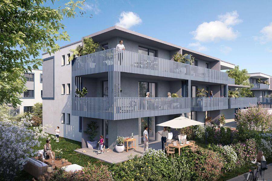 Découverte sur site : Résidence l&#8217;Astrée à Zillisheim ! Pfastatt