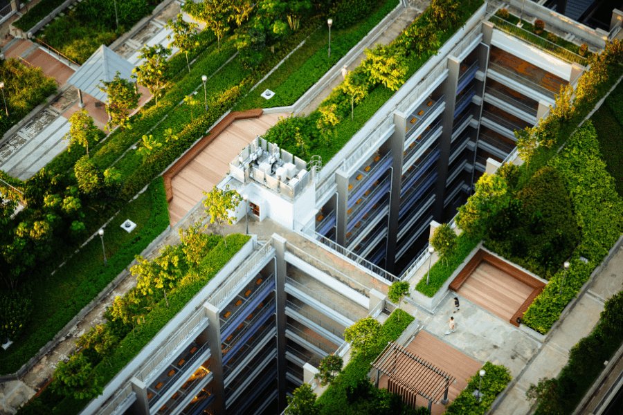 Les espaces verts dans les projets immobiliers Colmar
