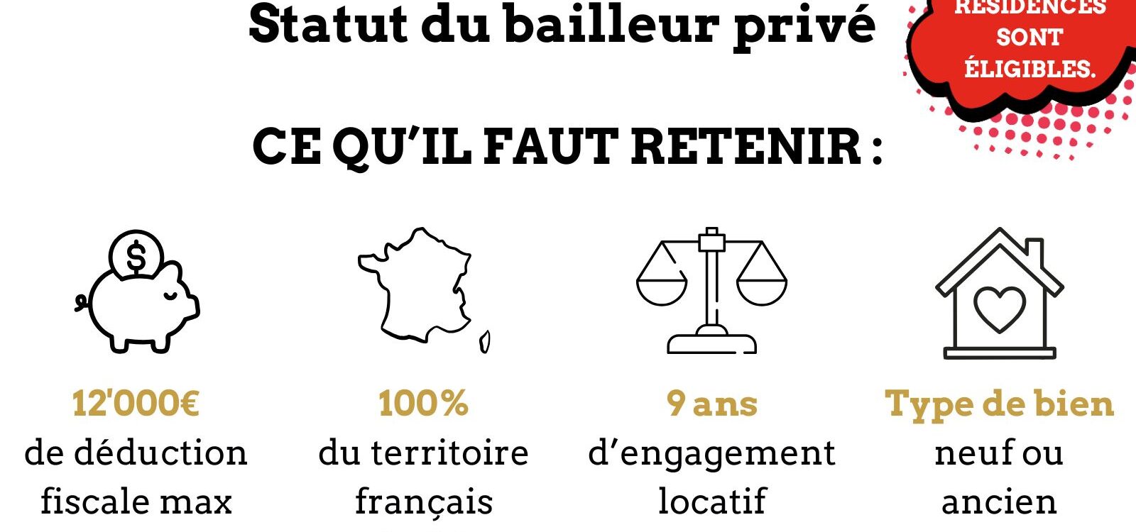 Ce que change la dur&eacute;e minimale de location de 9 ans pour les investisseurs en statut bailleur priv&eacute; S&eacute;lestat